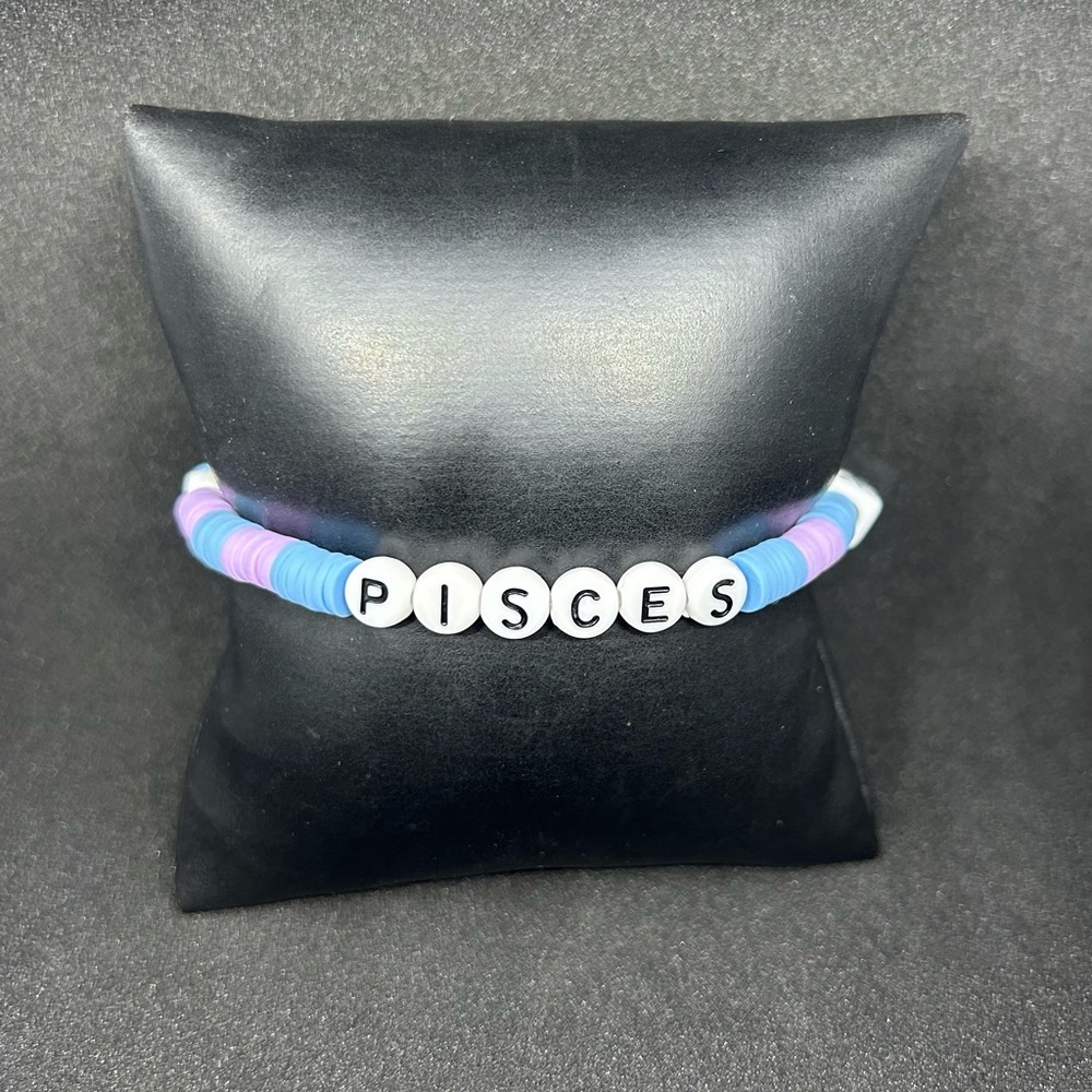 Pisces (Zodiac Sign) Heishi Bracelet